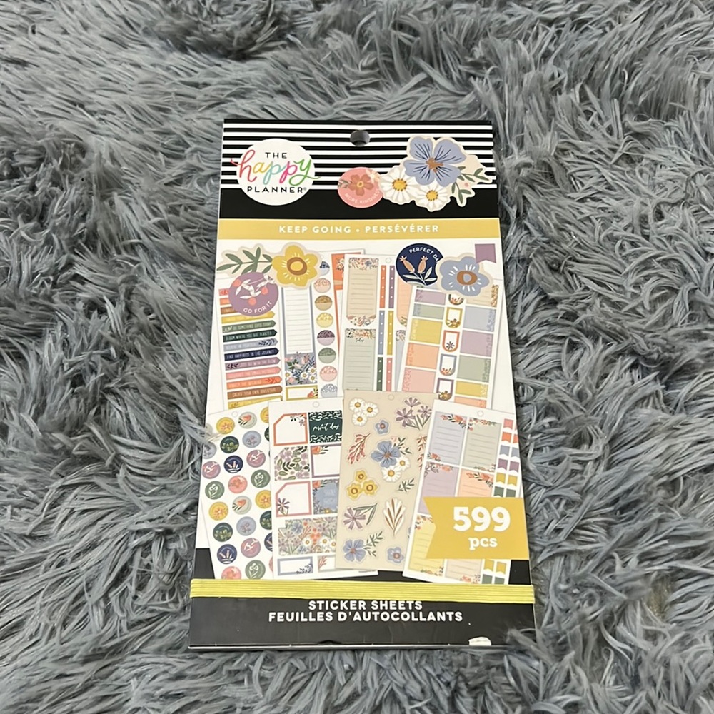 The Happy Planner • Keep Going Sticker Book • Brand New